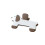 Sturdy Animal Book Holders Compact Design Plastic-Coffee 1