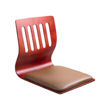 Breathable Sponge Cushion Floor Chair Wood Structure Legless-13