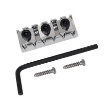 Professioneel gitaartremoloslot 42 mm 43 mm-Zilver 43x16,7x8,4mm