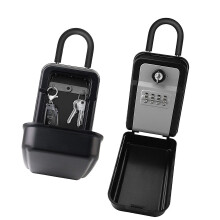 Ruime sleutel met 4 combinaties voor-grijs Hangend type