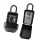 Ruime sleutel met 4 combinaties voor-grijs Hangend type 1