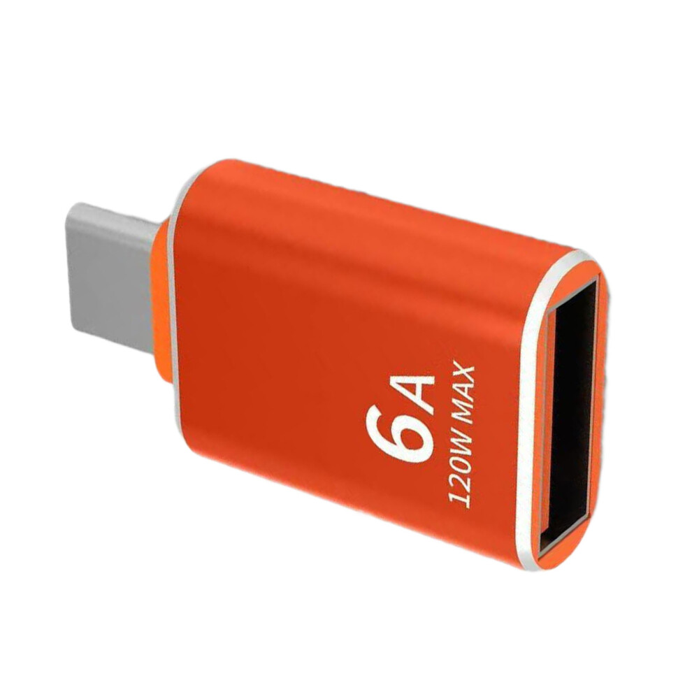 Highly Speed Otg Data Syncing Type C To Usb- Type C Male Orange 7751001398704