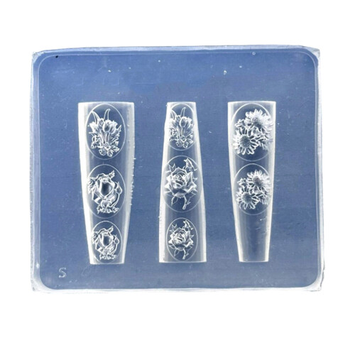 Modèle professionnel en Silicone pour Nail Art, avec-modèle 9