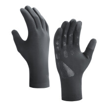 Winter Warm Gloves Full Finger Snowboard Gloves Breathable-Gray