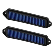 2 STKS Luchtfilters voor E81 E82 E84 E87 E88 E90 E91 E92-Blauw