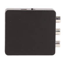 AV-zu-HD-Konverter 1080P schwarz 6,6x5,5x2cm USB 5V