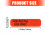 500PCS Waterproof Rectal Use Only Labels PVC Adhesive-Orange 3