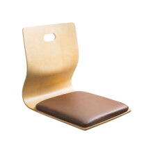 Breathable Sponge Cushion Floor Chair Wood Structure Legless-7