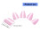 Multiple Size Pipa Playing Nails Pipa Finger Guards-Purple 2