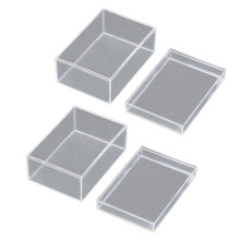 Clear Holder Deck Boxes Organizers Playing Poker Cards Box