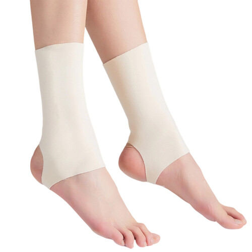 Manchons élastiques pour mollet, stabilisateurs de pied-beige1XL