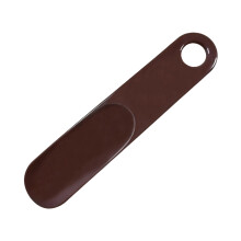 15cm Long Plastic Shoehorn Portable Plastic Shoehorn-brown