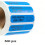 500PCS Rectal Procedure Labels Waterproof PVC Sticker-Blue 7
