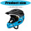 Breathable Ventilated Biking Helmet Detachable-Red B.lack 4