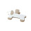 Porte-livres robustes en forme d'animaux, Design Compact,-Kaki 1