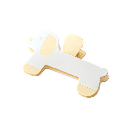 Playful Page Holders Dog Theme Ergonomic Solution-Yellow