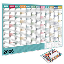 Le planificateur de l'année académique 2026 comprend-Vert n8