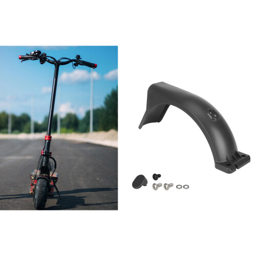 Electric Scooter Rear Mudguard With Taillight Waterproof-B 2