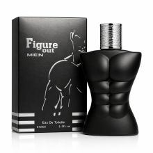 FIGURE OUT Black Men's Perfume EDP Spray Ultra Noir Edition Mens