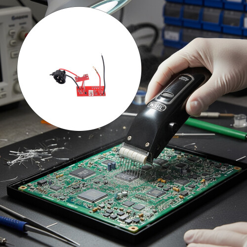 Module PCB optimisé adapté aux tondeuses à cheveux 8148, 1