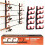 Compacts Vertical Wall Mounted Fishing Rod Storage Rack Rod 4