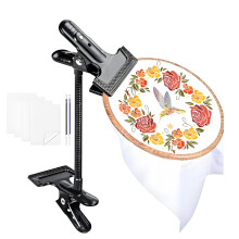 Adjustable Embroidery Stand With Sturdy Metal-Black