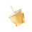 Tasse à eau pliable polyvalente avec paille et-jaune citron 1