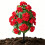 Artificial Begonia Flower Stake Simulation Plant For-White 5