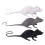 Fake Mice Simulation Mouse Model Toy Realistic Plastic-Grey 4