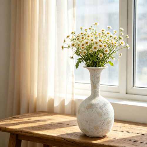 Vases à fleurs en fer, grands Vases à fleurs rustiques,-20W888 2