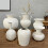 Vases à fleurs en fer, grands Vases à fleurs rustiques,-20W888 7