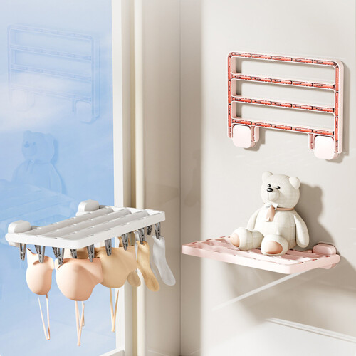 Support suspendu en plastique mural conçu pour les-Blanc 2