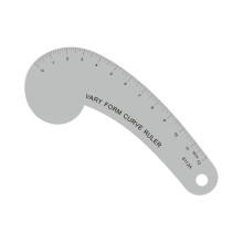 Metal Clothing Ruler For Efficient Apparel Designs And-6112A