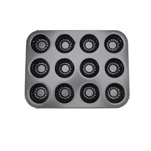 Nonstick 12 Well Pastry Dish Ideal For Home Baking And-4