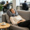 Soft molded Travel Headrest Includes Removable Ear Coverings And 7