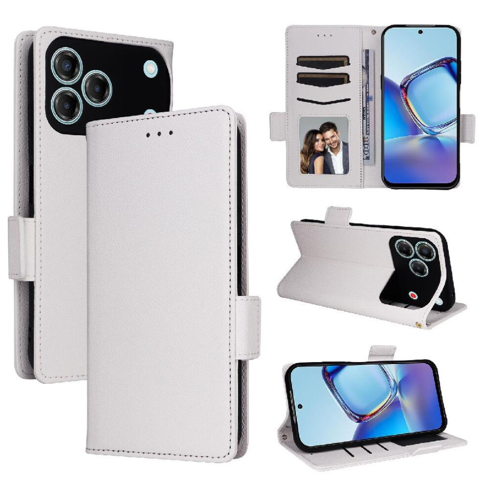 Flip Case For Zte Blade V80 Pro Magnetic Wallet Pu Leather Side Buckle Card Slots Holder 764563388806