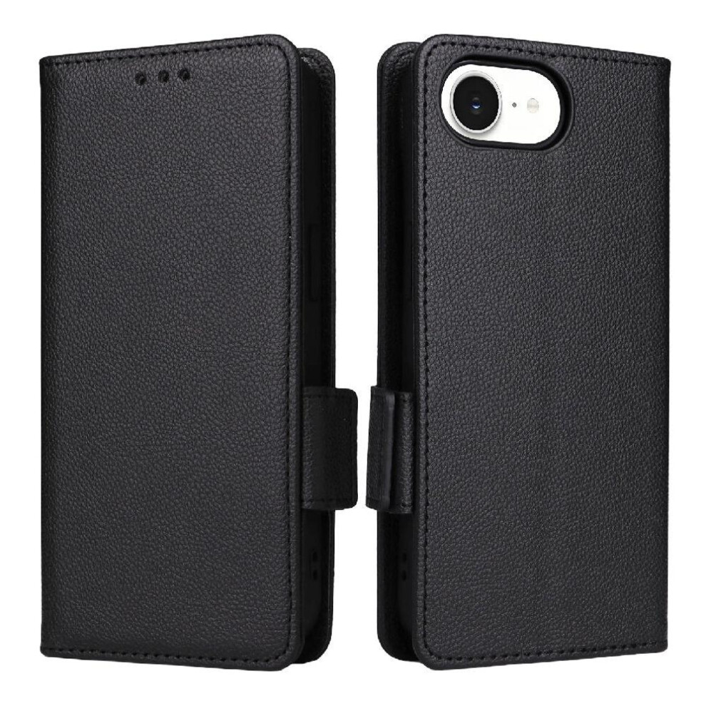 Flip Case For Iphone 17E Card Slots Holder Magnetic Wallet Side Buckle Pu Leather 764563389124