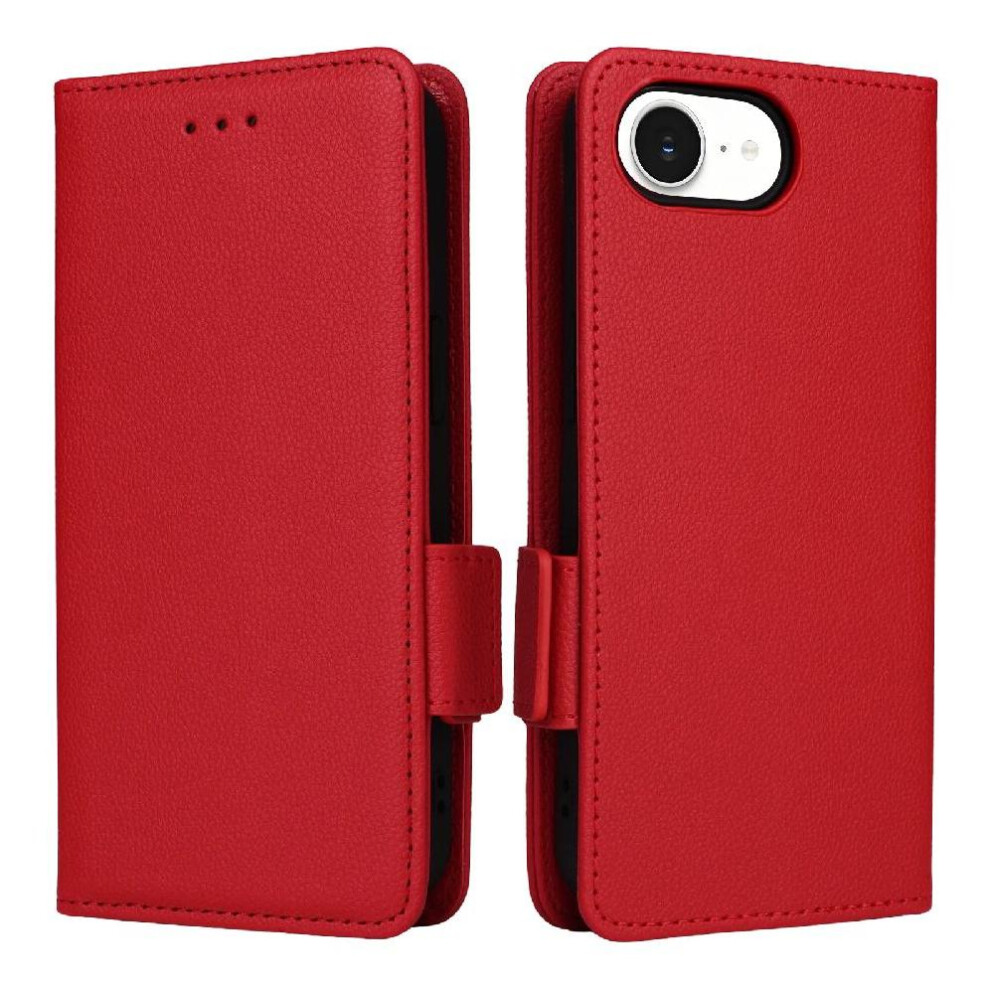 Flip Case For Iphone 17E Card Slots Holder Magnetic Wallet Side Buckle Pu Leather 764563389131