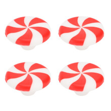 12 piezas de tiradores de silicona para gabinetes, estilo caramelo, para decoración de fiestas y del hogar