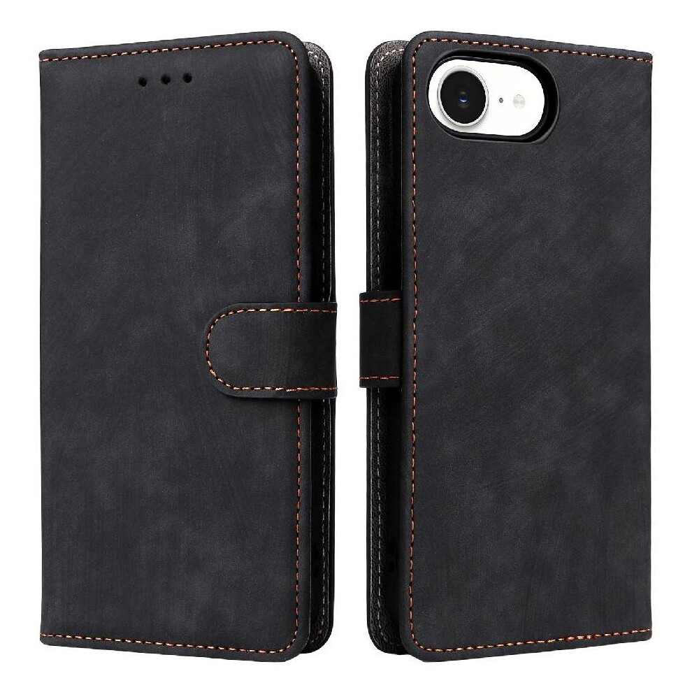 Case For Iphone 16E Pu Leather Rfid Blocking Flip Folio Wallet Magnetic Closure Card Slots Cover 764563389278