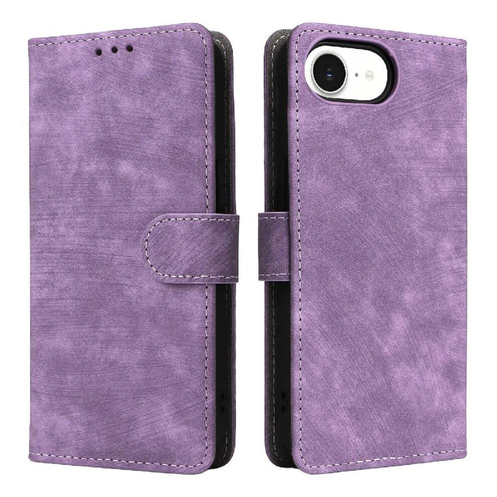 Case For Iphone 16E Pu Leather Rfid Blocking Flip Folio Wallet Magnetic Closure Card Slots Cover 764563389247