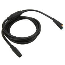 Cable E-Bike dividido 1 a 2, de 155 cm, impermeable, color
