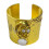 Elegant 3D Face Features Statement Cuff Bracelet Wide-203 1