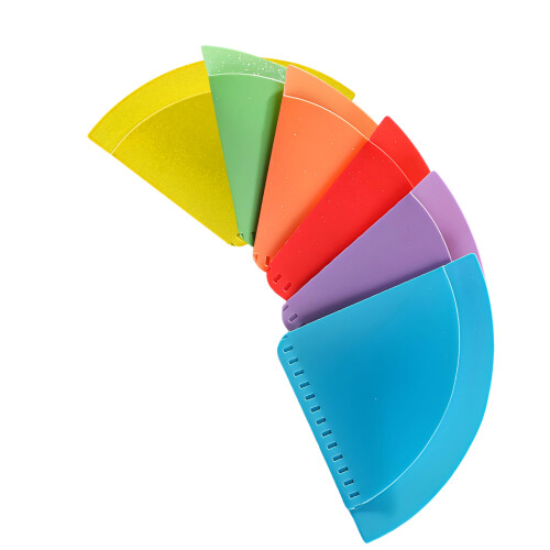Marqueur de Page d'angle triangulaire en-couleur bonbon