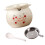 Premium Ceramic Condiment Vessel With Double- Cherrys  lard jar 1