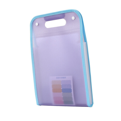 Multicolor A4 File Folders Expanded Files Organizers-Blue