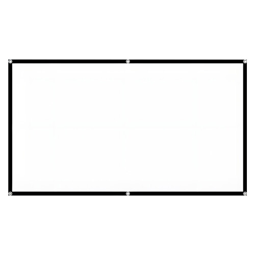 Heavy Duty Milk Silk Projector Screen With Improved-120 inch