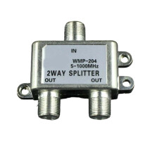 Weather Resistant Metal TV Splitter Ensures Uninterrupted Cable
