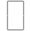 Premium White Black Projector Screen Offering Clear-120 inch 1