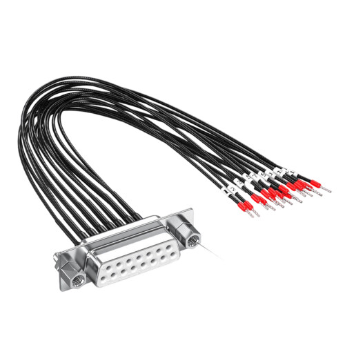 Industrial DB15 DB25 Connection Cable Panel-2m DB15 female